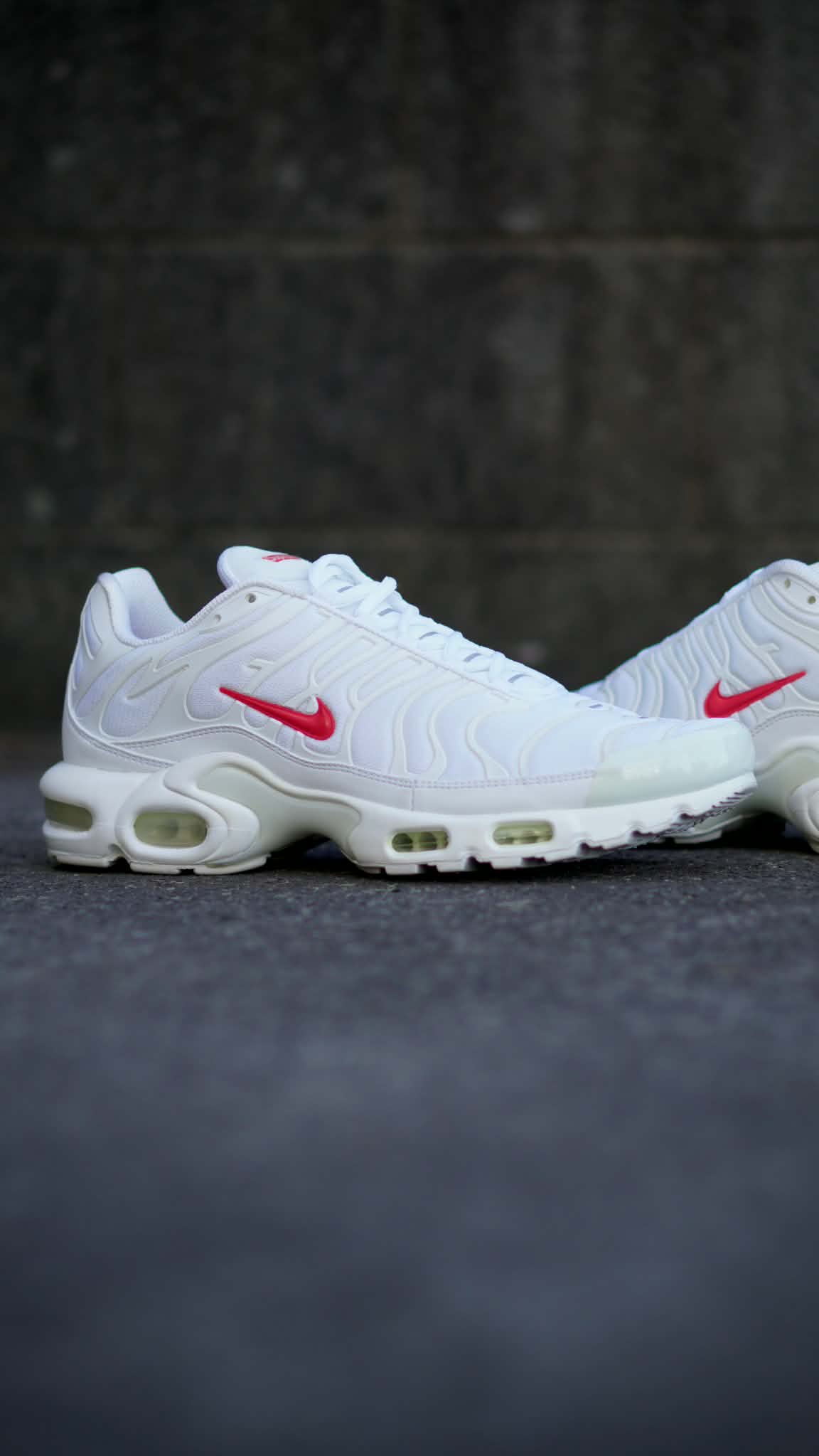 Nike TN Air Max Plus Supreme White Mens Sleektrainers DA1472-100