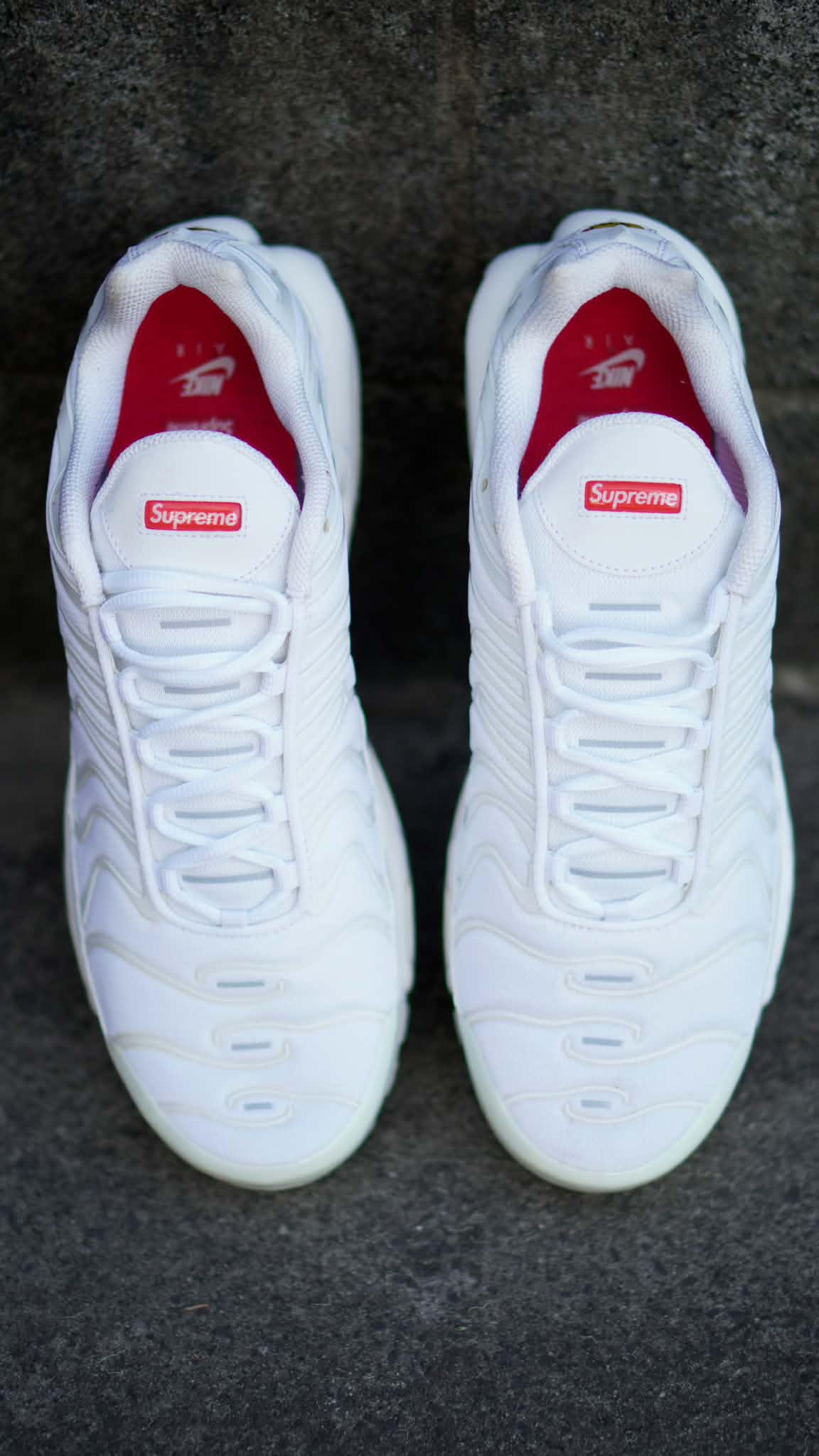 Nike TN Air Max Plus Supreme White Mens Sleektrainers DA1472-100