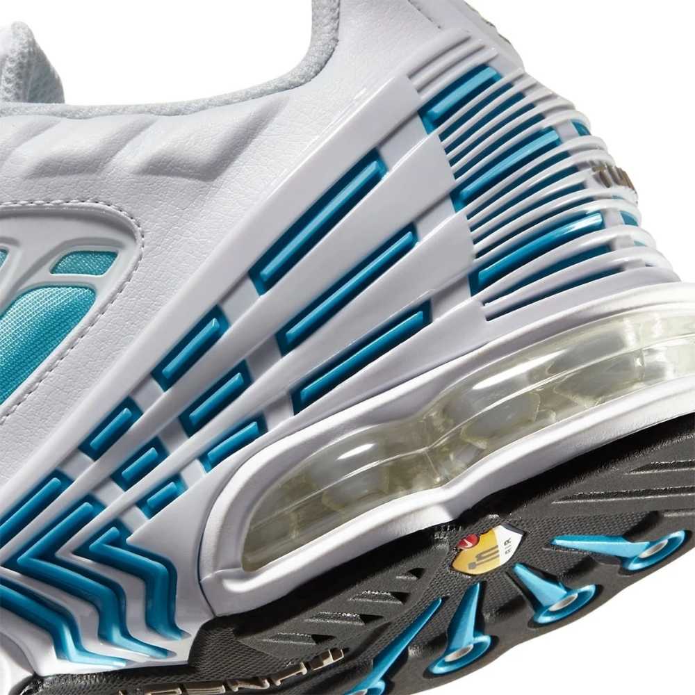 White Nike Tn3 Laser Blue Men's Air Max Plus 3 Sleektrainers CK6715-100
