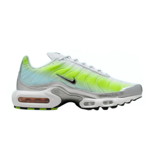 White and Green Nike TN Air Max Plus Cyber Silver Neon HJ9574-100 Sleektrainers