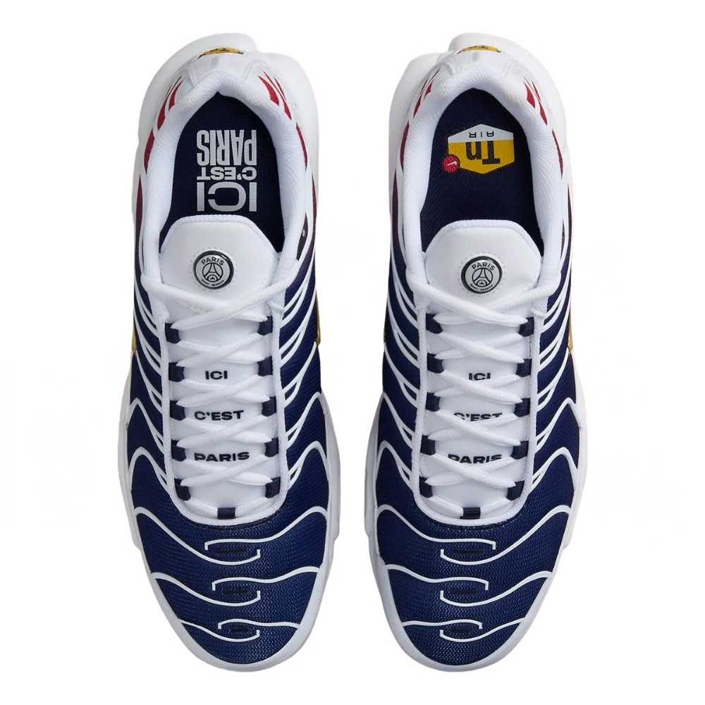 Blue and White Nike Tn Air Max Plus PSG Paris Saint Germain Men's sleektrainers FZ4776-100